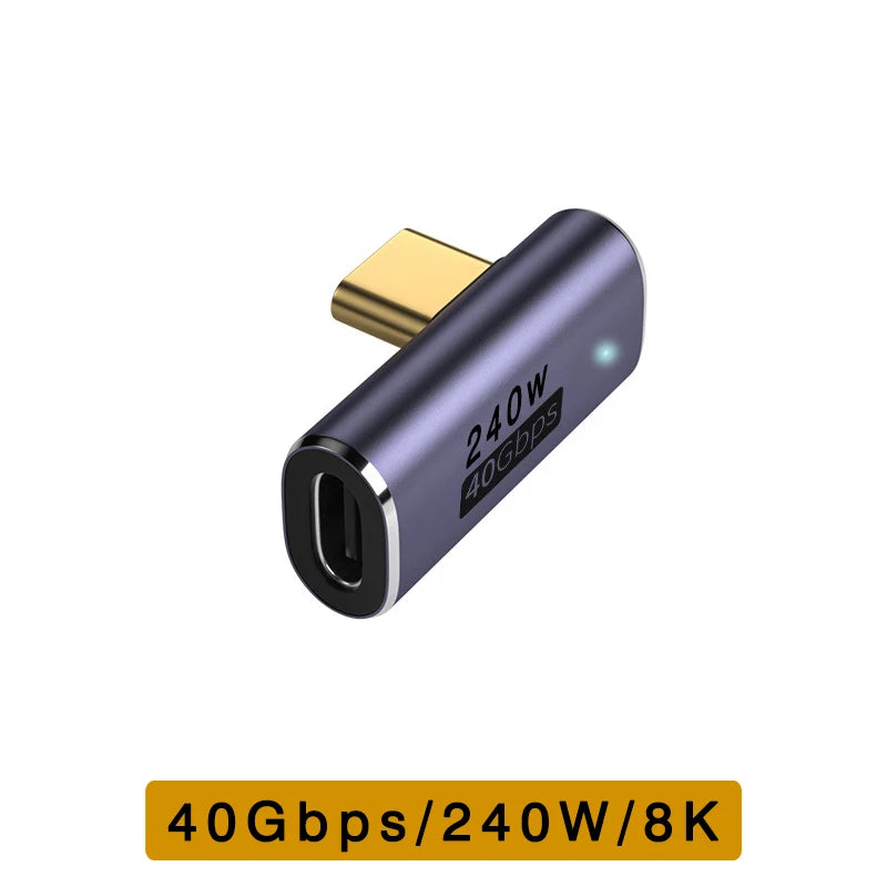 USB4 40Gbps USB-C Adapter Thunderbolt 3/4 240W