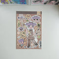 Cute Korean Cartoon Character Decorative Stickers