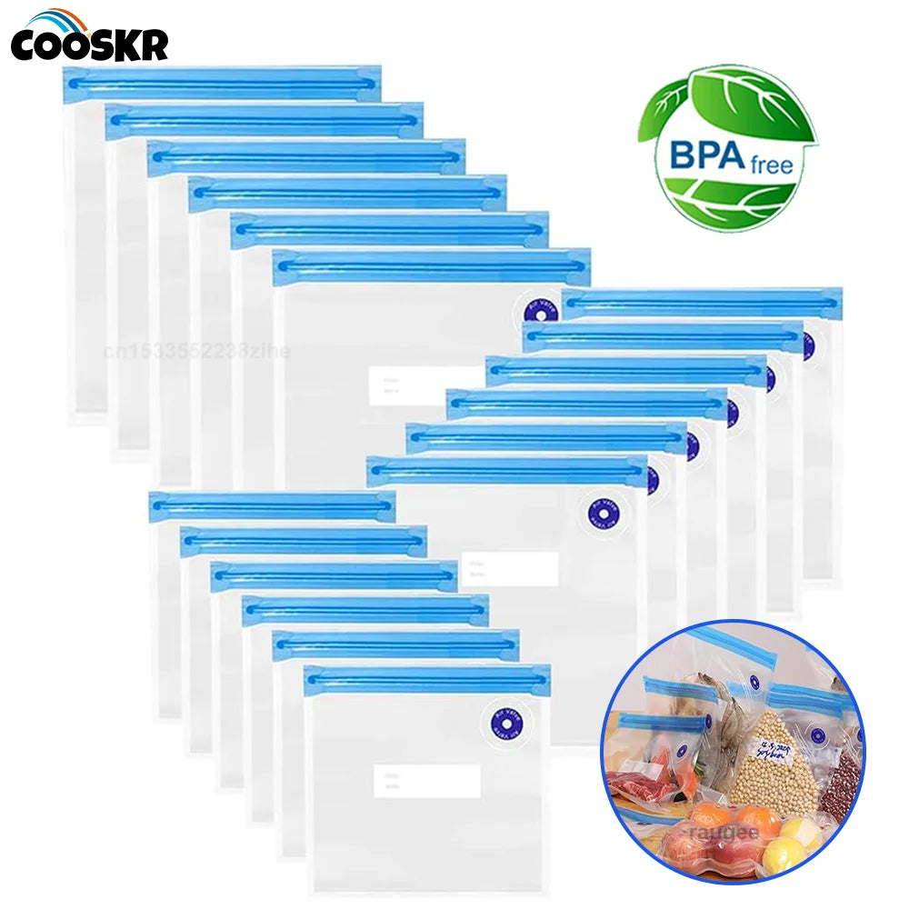 Reusable Vacuum Sealer Bags for Food Storage