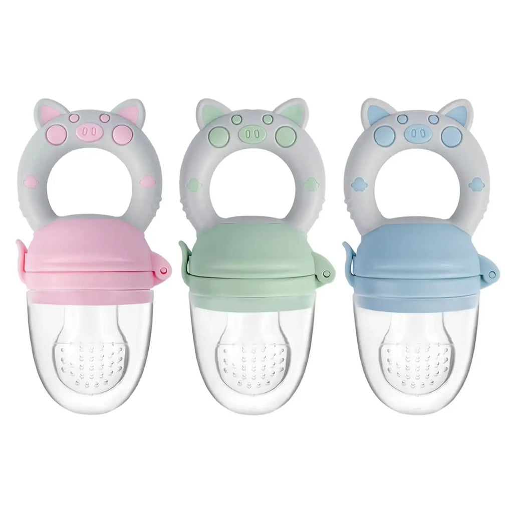 Silicone Baby Fruit & Vegetable Feeder – Soft Food Feeding Pacifier