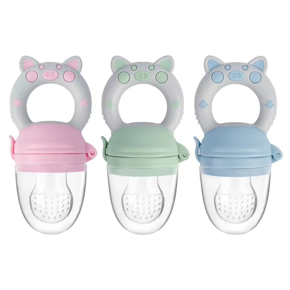 Silicone Baby Fruit & Vegetable Feeder – Soft Food Feeding Pacifier