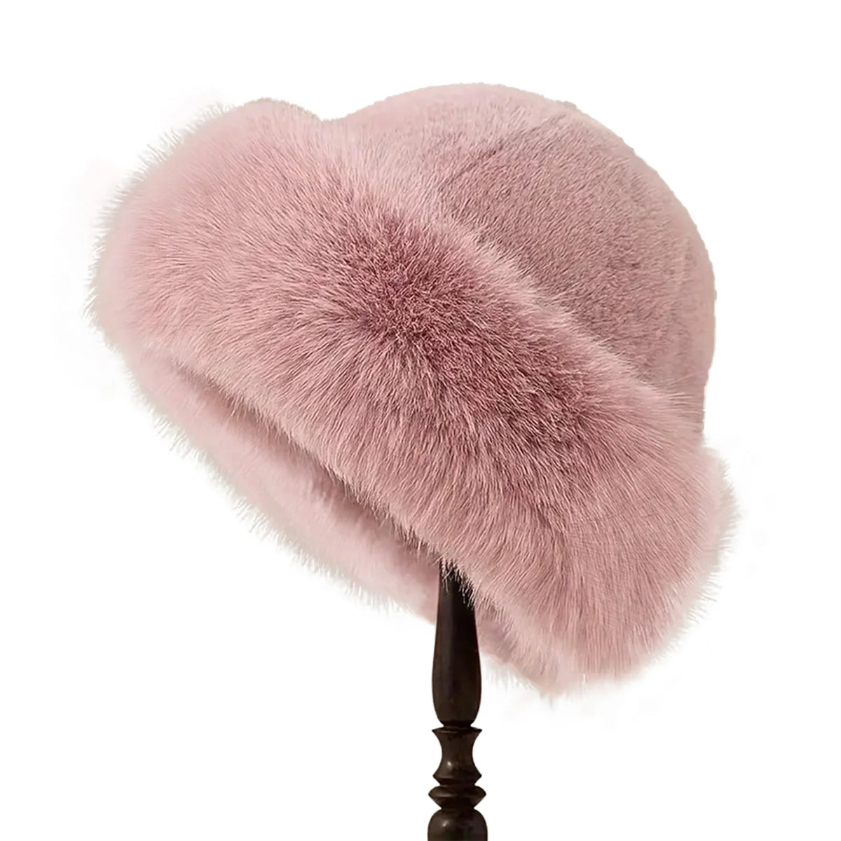 Women's Faux Fur Winter Hat – Soft Warm Cold Weather Cap
