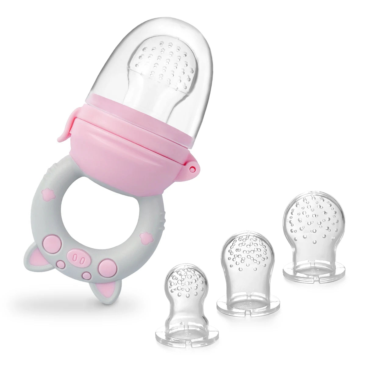 Silicone Baby Fruit & Vegetable Feeder – Soft Food Feeding Pacifier