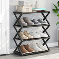4-Tier Foldable Shoe Rack – Space-Saving Shoe Organizer