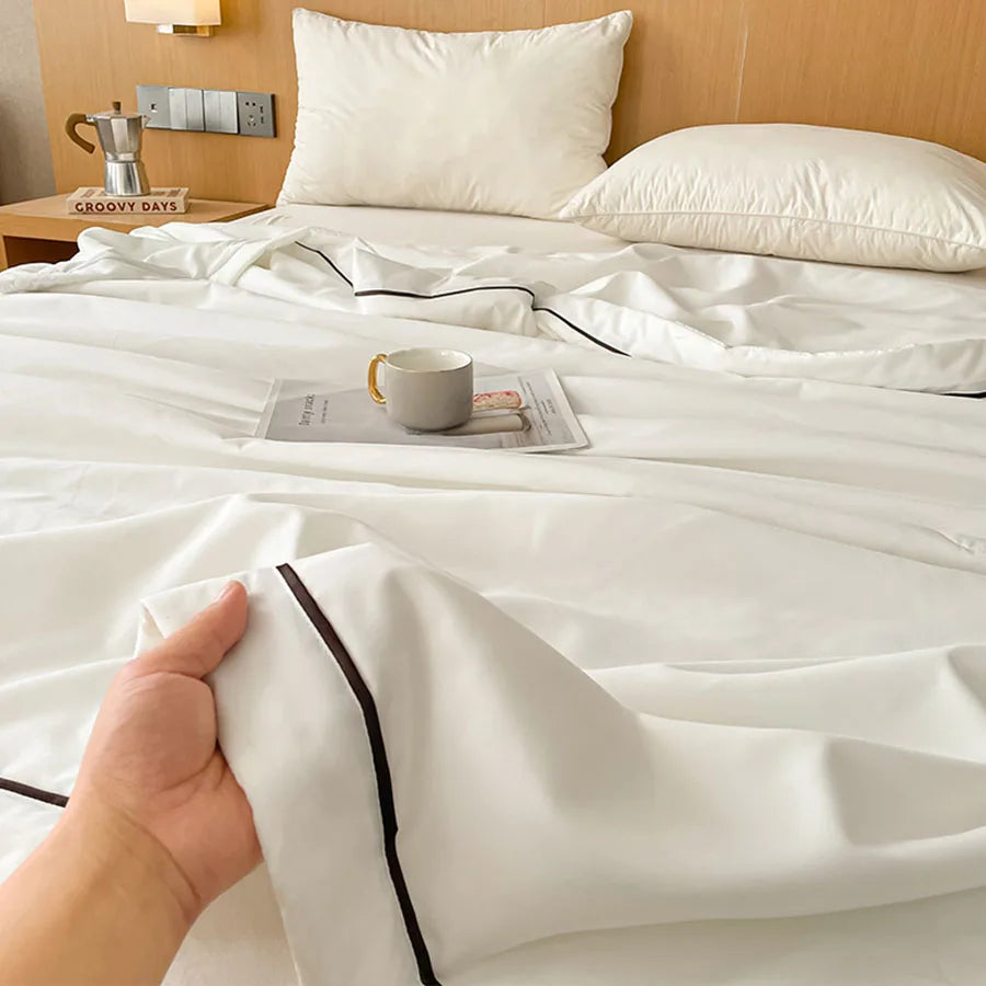 Soft Cotton Soybean Air Conditioning Blanket for Bed & Sofa