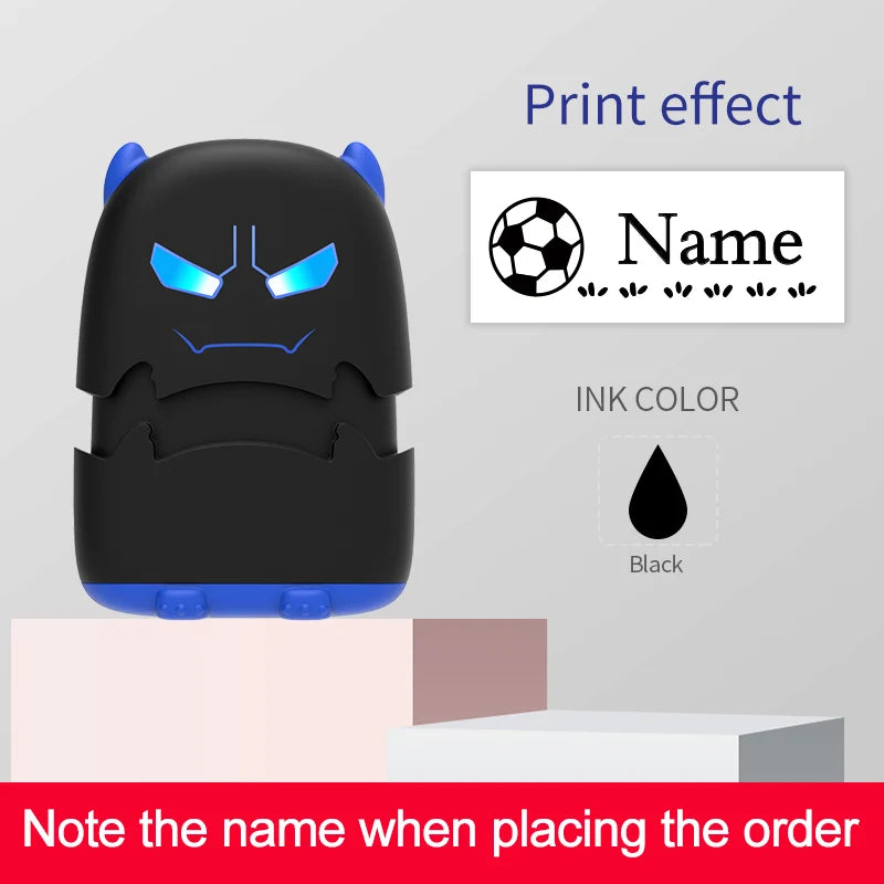 Personalized Baby Name Stamp Kit – Reusable Clothing & Fabric Name Marker