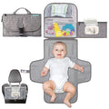 3-in-1 Baby Diaper Changing Pad – Waterproof Portable Travel Organizer