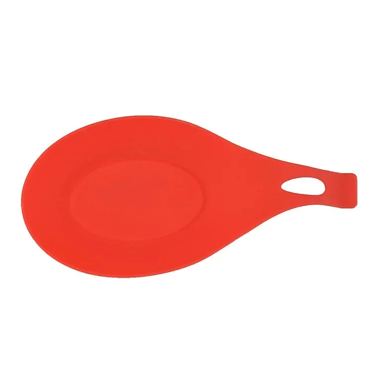 Heat Resistant Silicone Spoon Rest Mat – Kitchen Utensil Holder