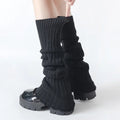 Women's Knitted Leg Warmers – Soft Cozy Winter Boot Socks