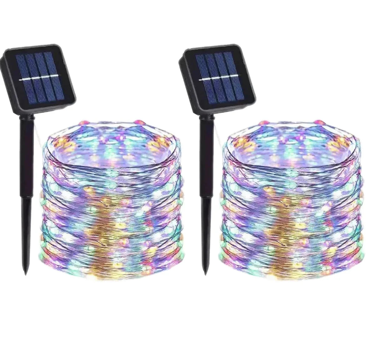 Solar LED Christmas String Lights – Waterproof Outdoor Fairy Lights
