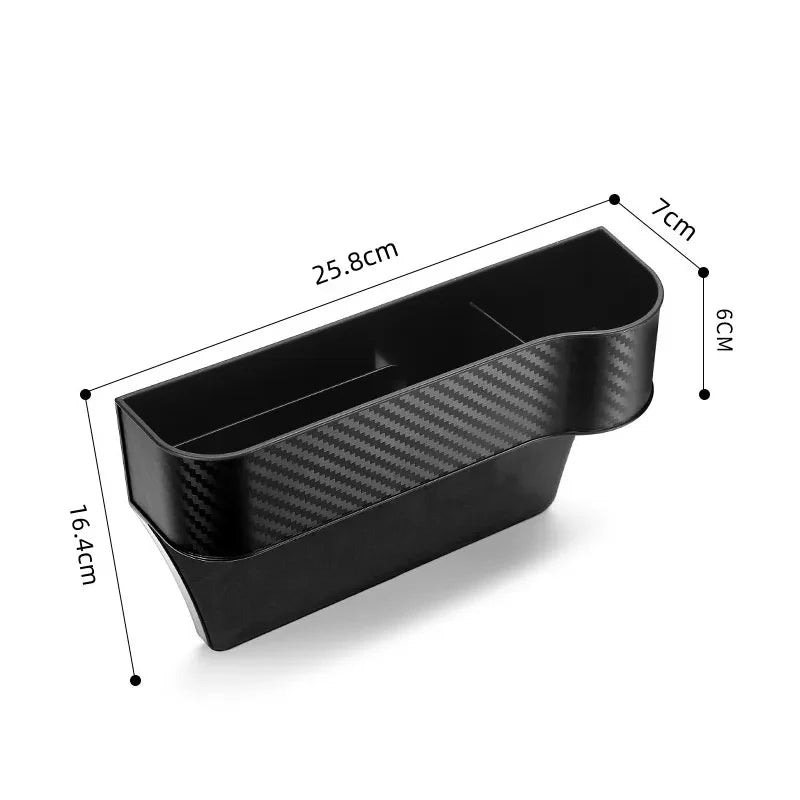 Car Seat Gap Organizer – Multifunctional Storage Box with Cup Holder