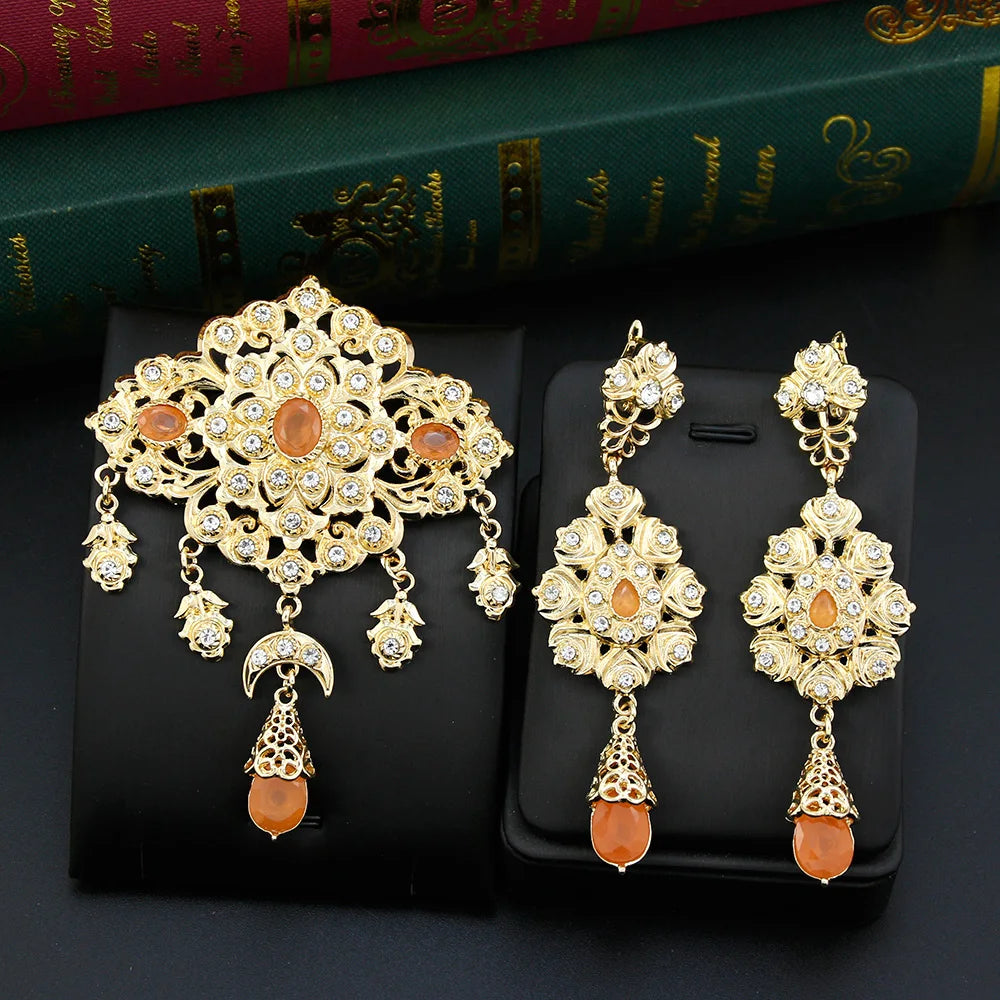 Women's Vintage-Inspired Decorative Brooch