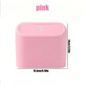 Mini Car Trash Can with Lid – Portable Car Waste Bin & Bag Set