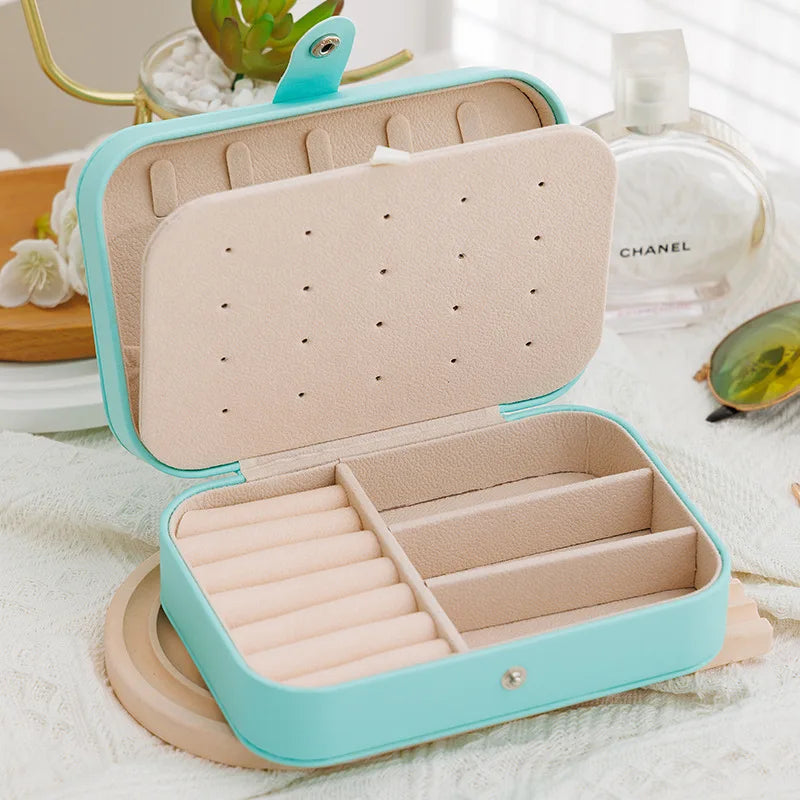 Clear Lid Jewelry Organizer & Storage Box