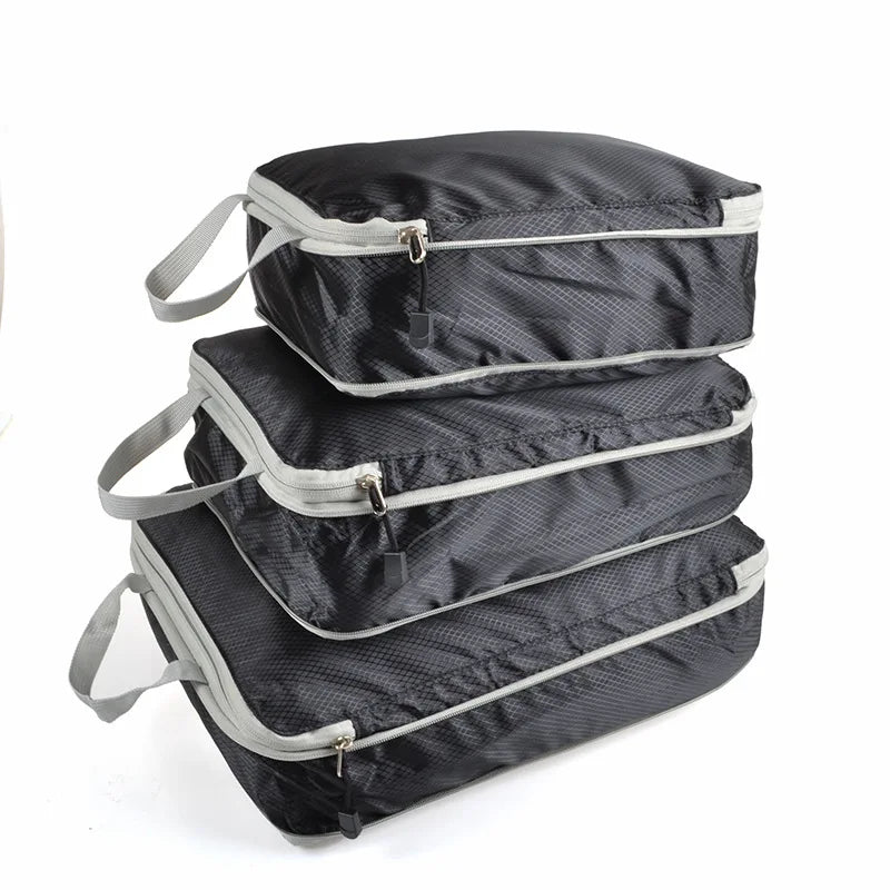 Travel Shoe Storage Bags – Portable Luggage Organizer & Compression Pouches